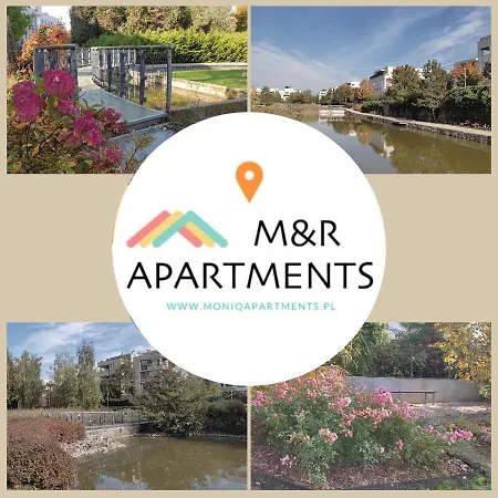 Apartman M&r Airport&business Marina Mokotow - 4 People - Parking - Fast Wifi - Netflix - Self Check-in - Terrace - Guarded Estate - 6 Min From Chopin Airport Varsó