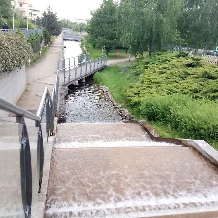 M&r Airport&business Marina Mokotow - 4 People - Parking - Fast Wifi - Netflix - Self Check-in - Terrace - Guarded Estate - 6 Min From Chopin Airport Apartman Varsó